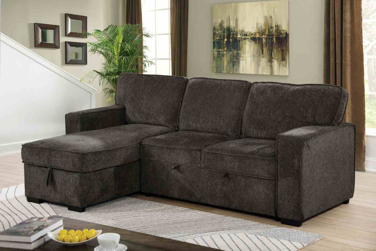 Ines Dark Gray Sectional