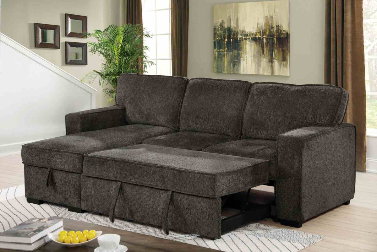 Ines Dark Gray Sectional