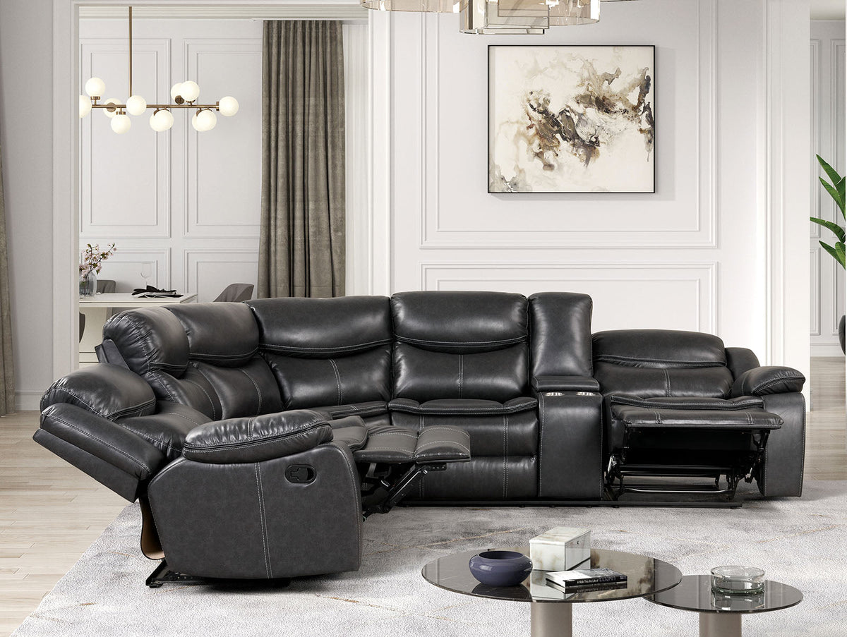 Gatria Gray Sectional