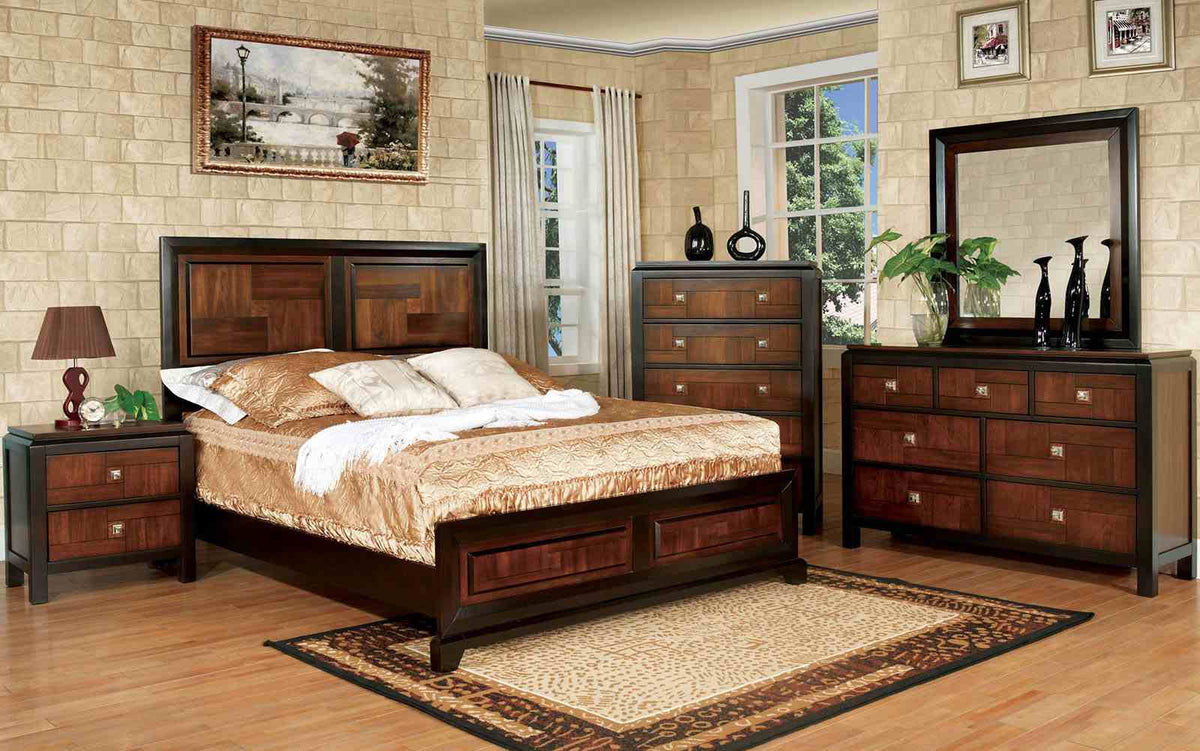 Patra Acacia/Walnut Night Stand