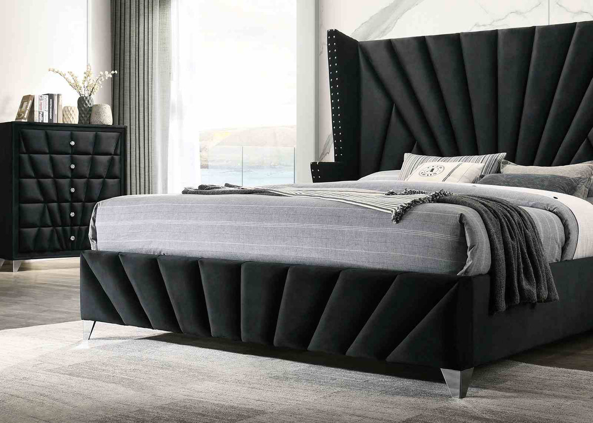 Carissa Black 5-Piece Queen Bedroom Set