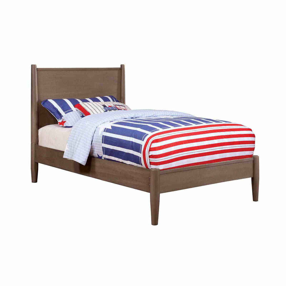 Lennart Gray King Bed