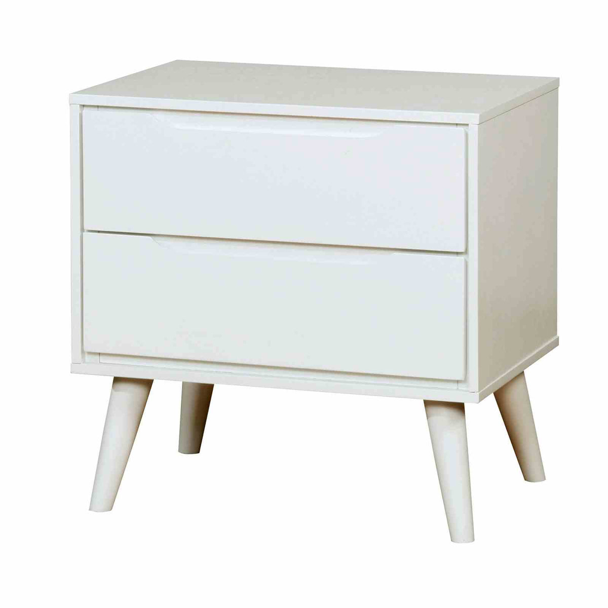 Lennart White Modern Bedroom Set