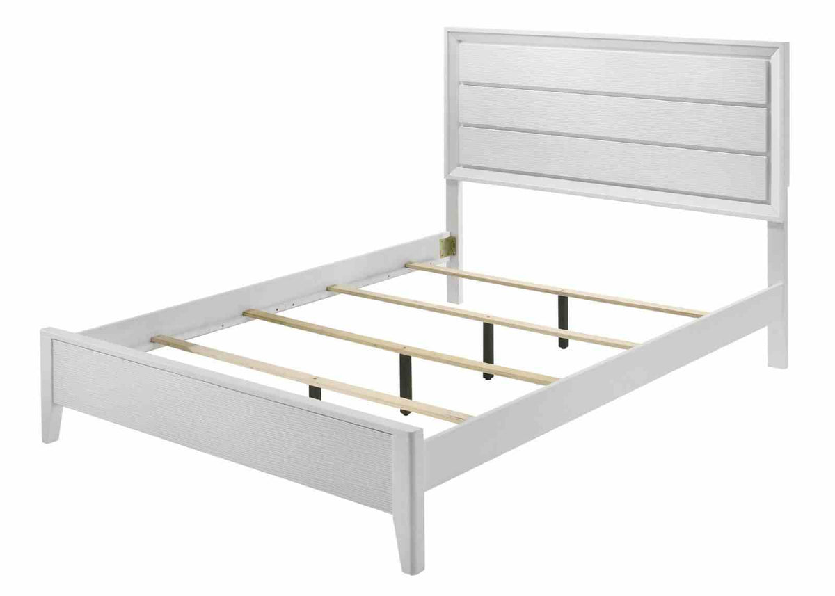 Dortmund White California King Bed