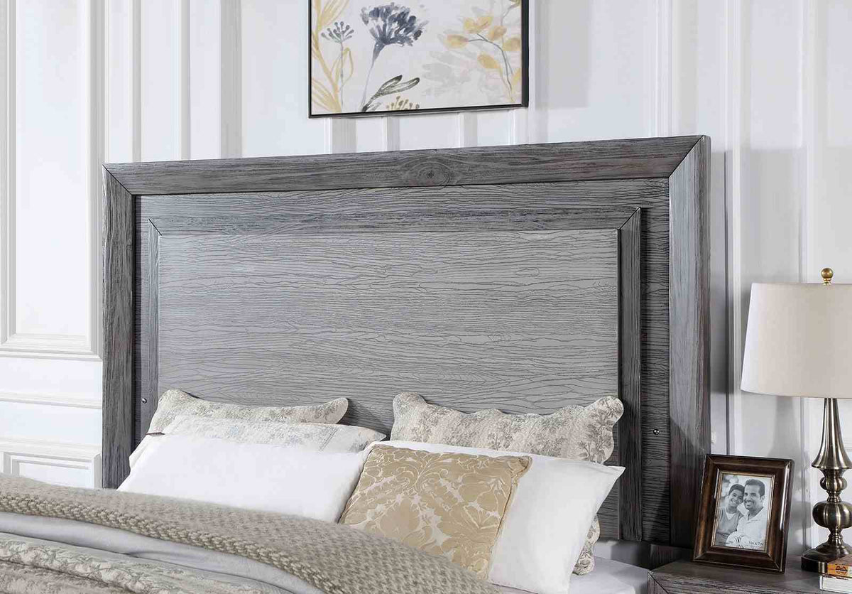Raiden Gray California King Bed