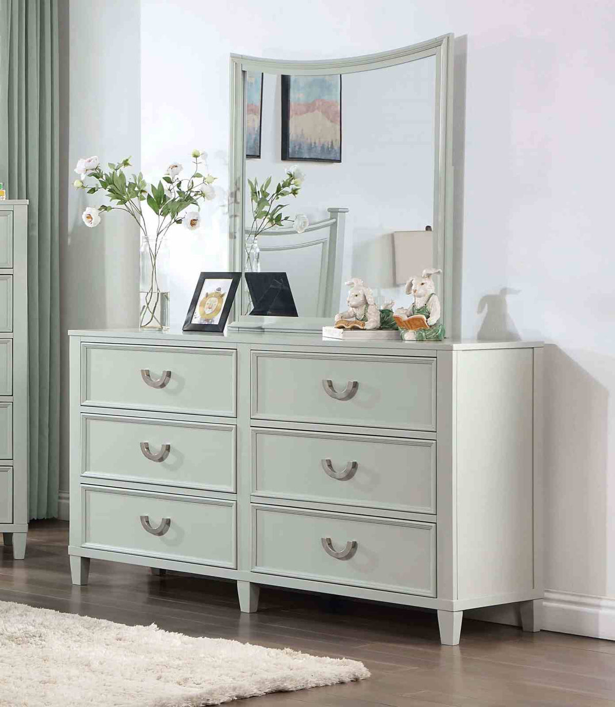 Lycorida Gray Dresser