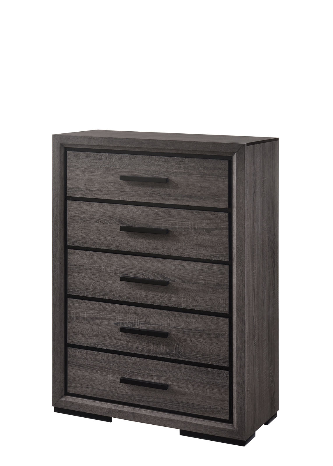 Conwy Gray 5-Piece Queen Bedroom Set