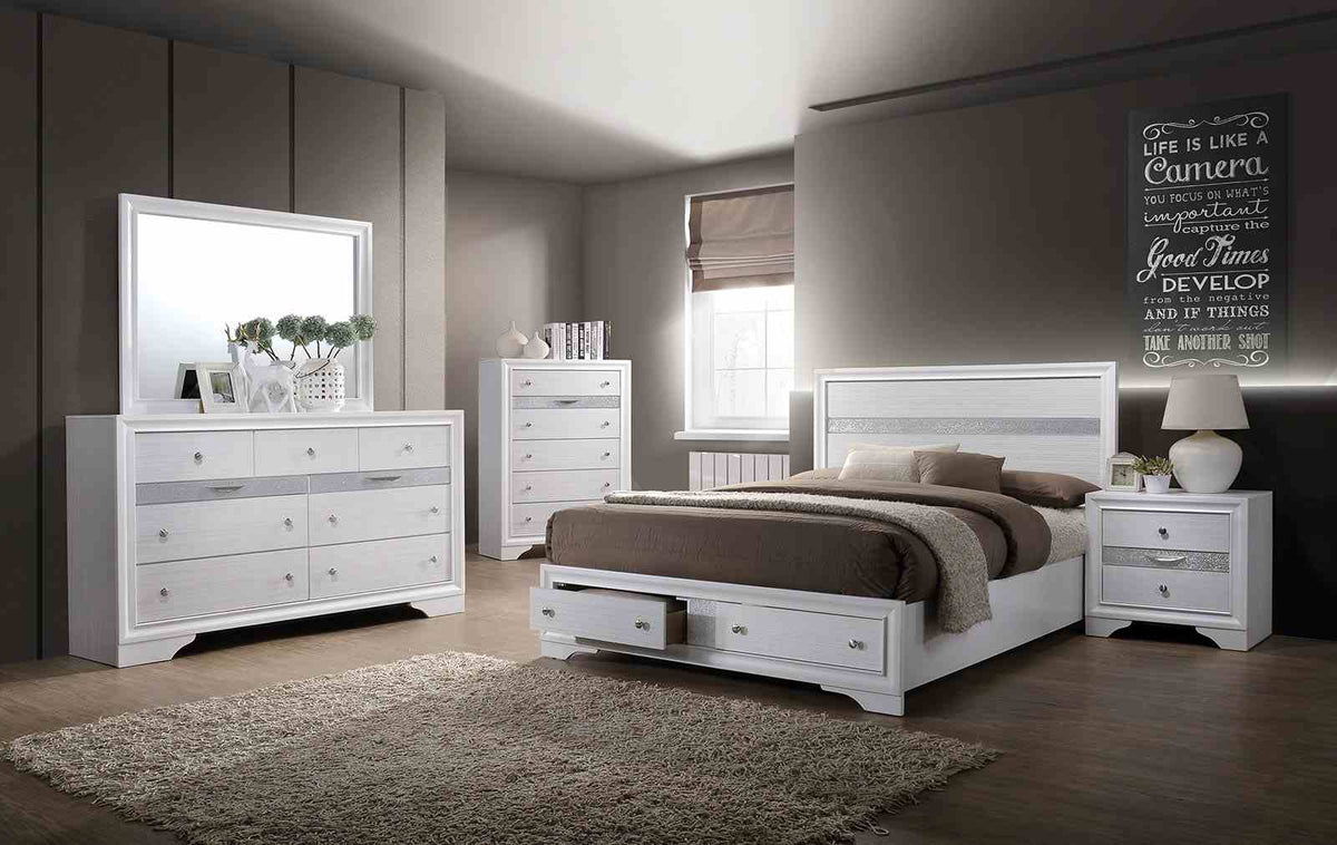 Chrissy White Night Stand