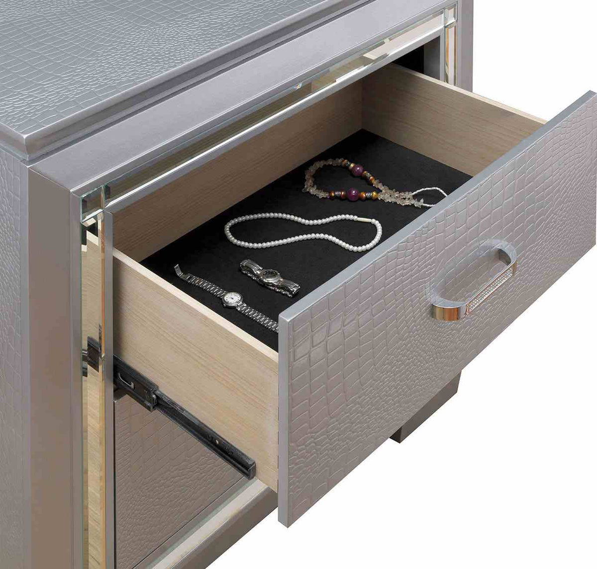 Bellanova Silver California King Bed