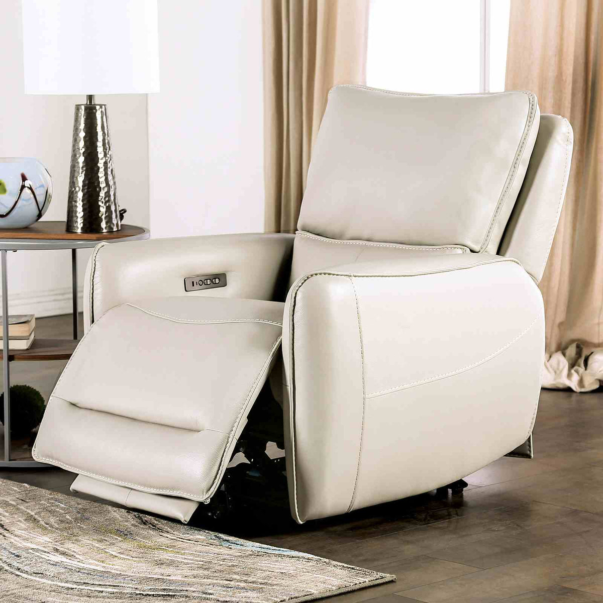 Phineas Beige Transitional Power Reclining Living Room Set