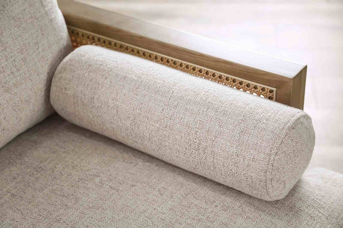 Alesund Light Oak/Beige Loveseat
