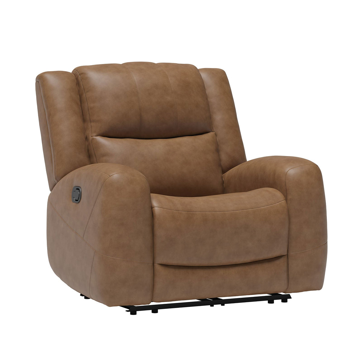 Leolinus Brown Manual Recliner