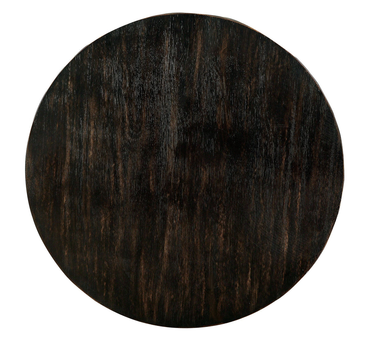 Carrie Antique Black End Table