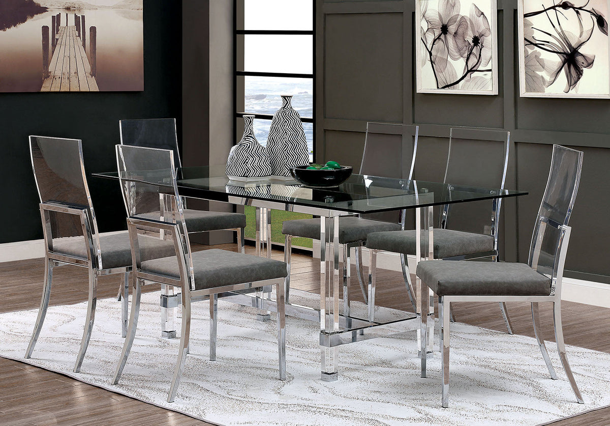 Casper Chrome Side Chair