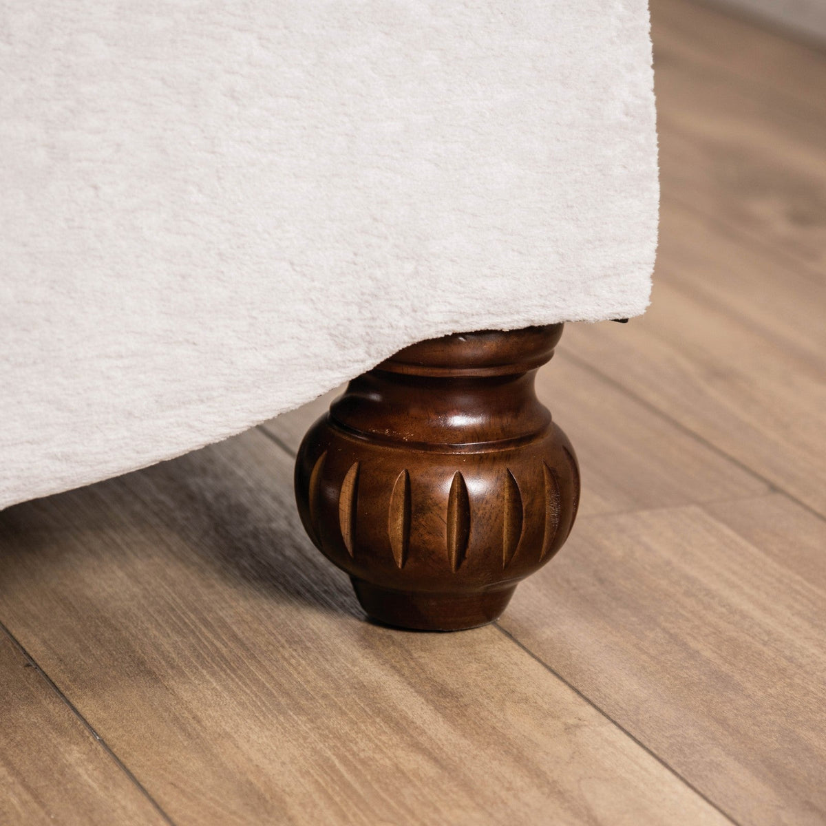 Catalonia Beige/Dark Cherry Traditional Living Room Set