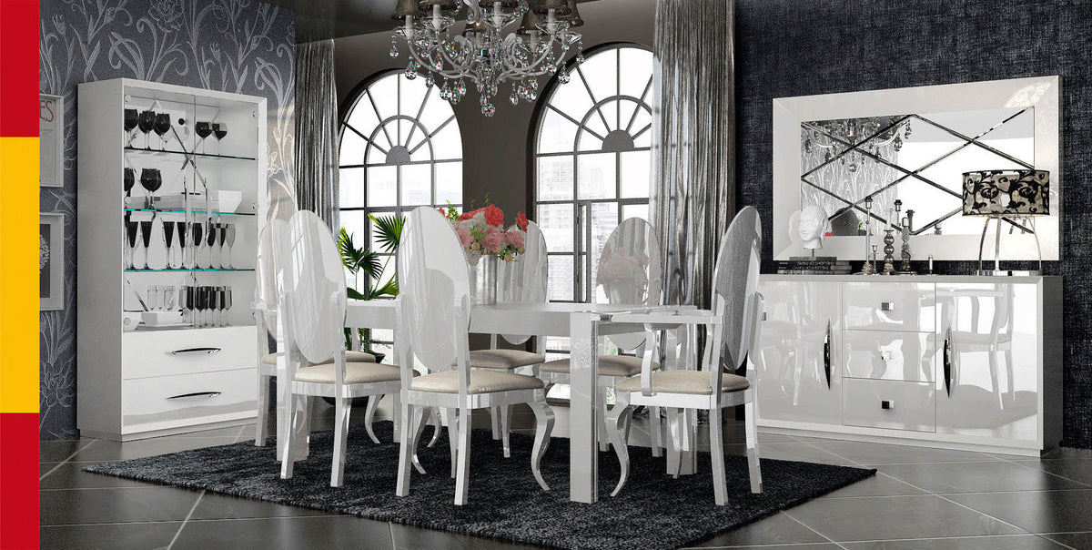 Carmen White Side Chair
