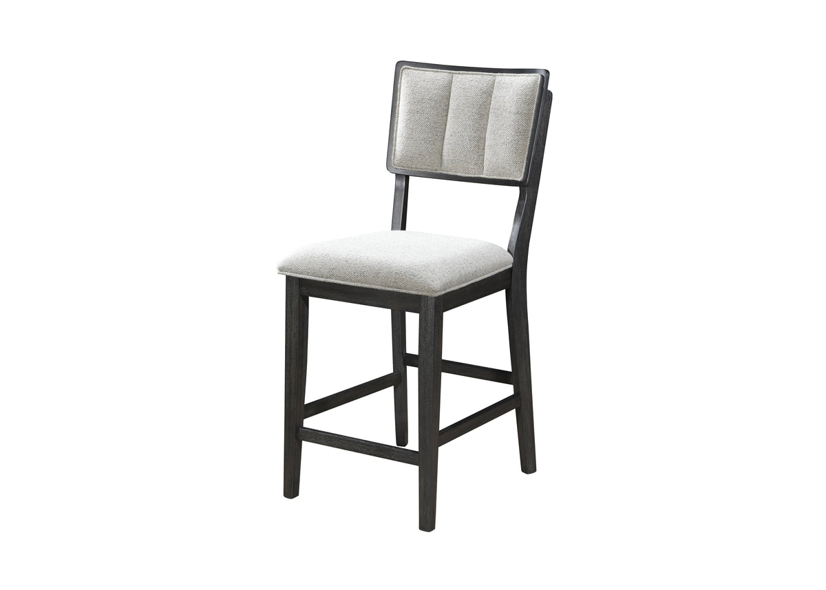 Cline Light Gray Counter Height Dining Chair, Set of 2