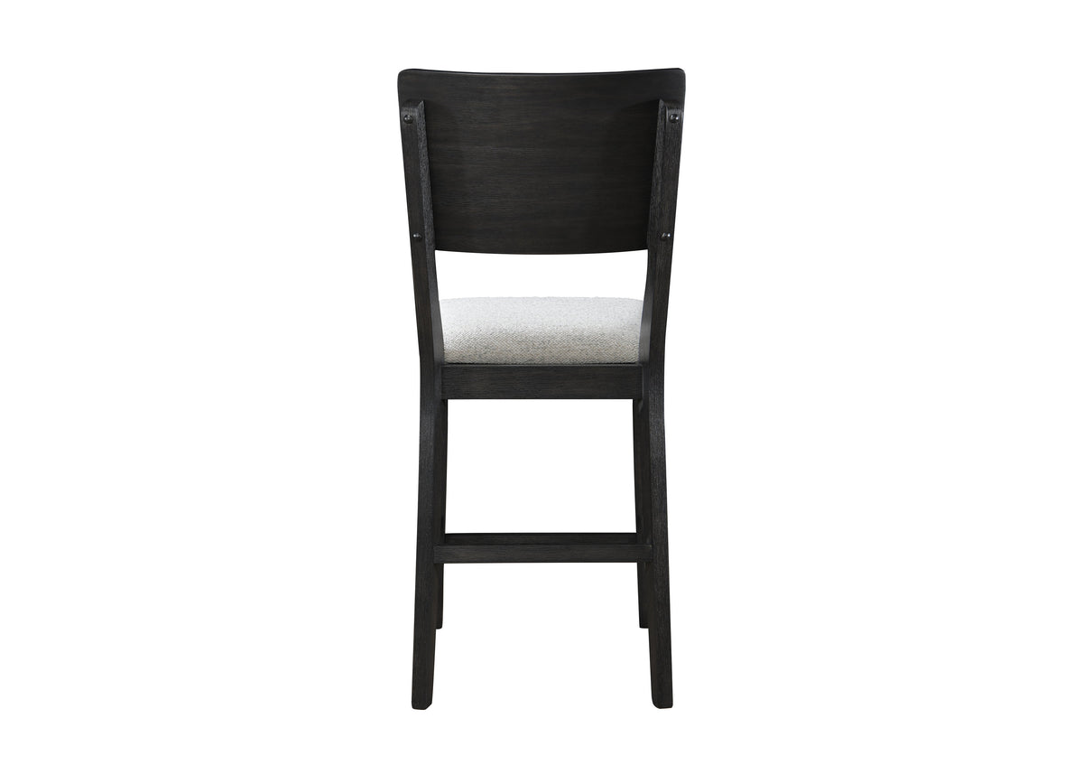 Cline Light Gray Counter Height Dining Chair, Set of 2