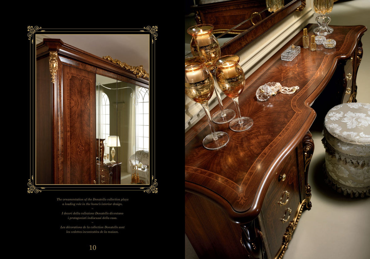 Donatello Mirror For 4-Drawer Dresser