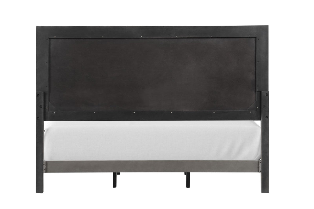 Crowthorne Warm Gray King Panel Bed