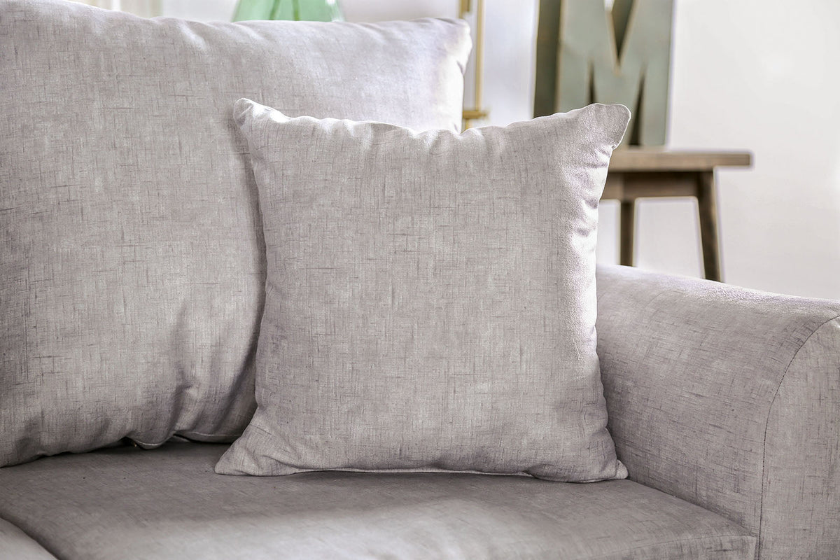 Croydon Light Gray Contemporary Living Room Set