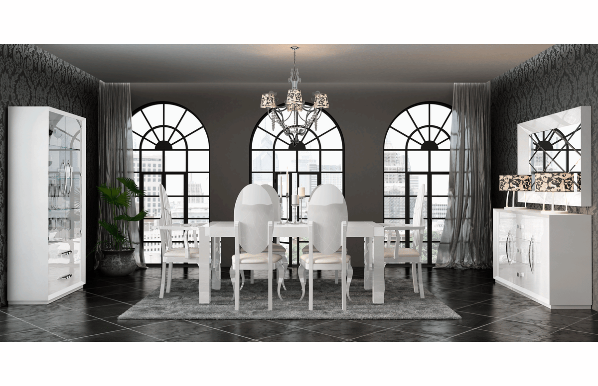 Carmen White Side Chair