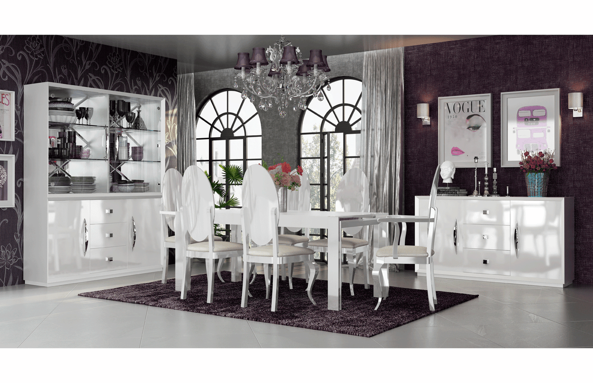 Carmen White Side Chair