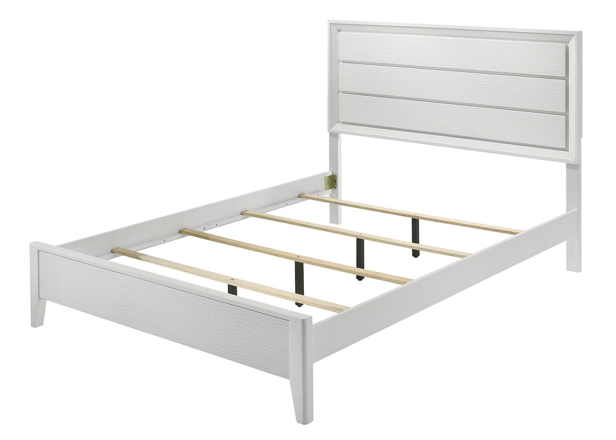 Dortmund White California King Bed