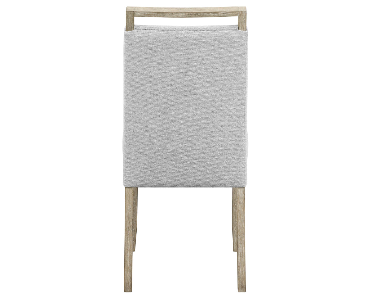 Hazel Light Gray Dining Chair, Set of 2