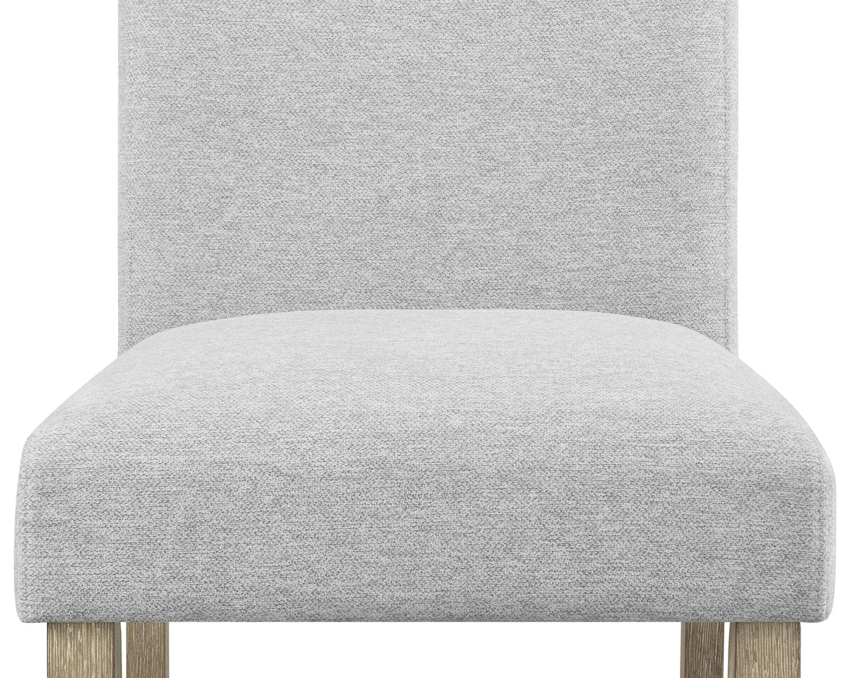 Hazel Light Gray Dining Chair, Set of 2