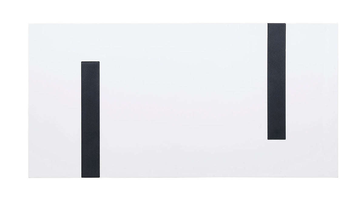 Eimear White/Black End Table