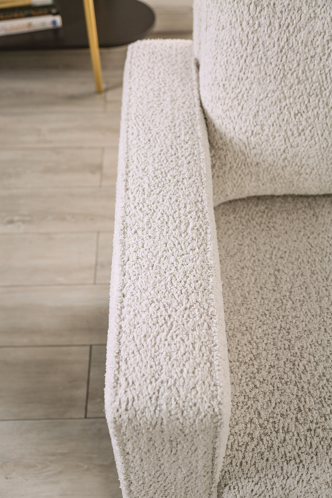 Elverum Off-White Loveseat