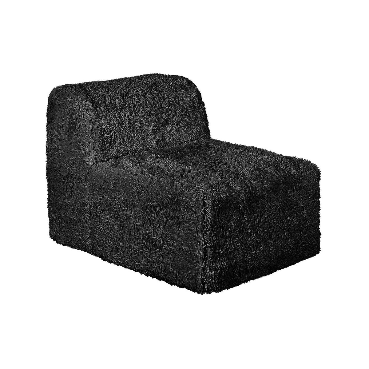 Nappi Black Compressed Foam Sofa