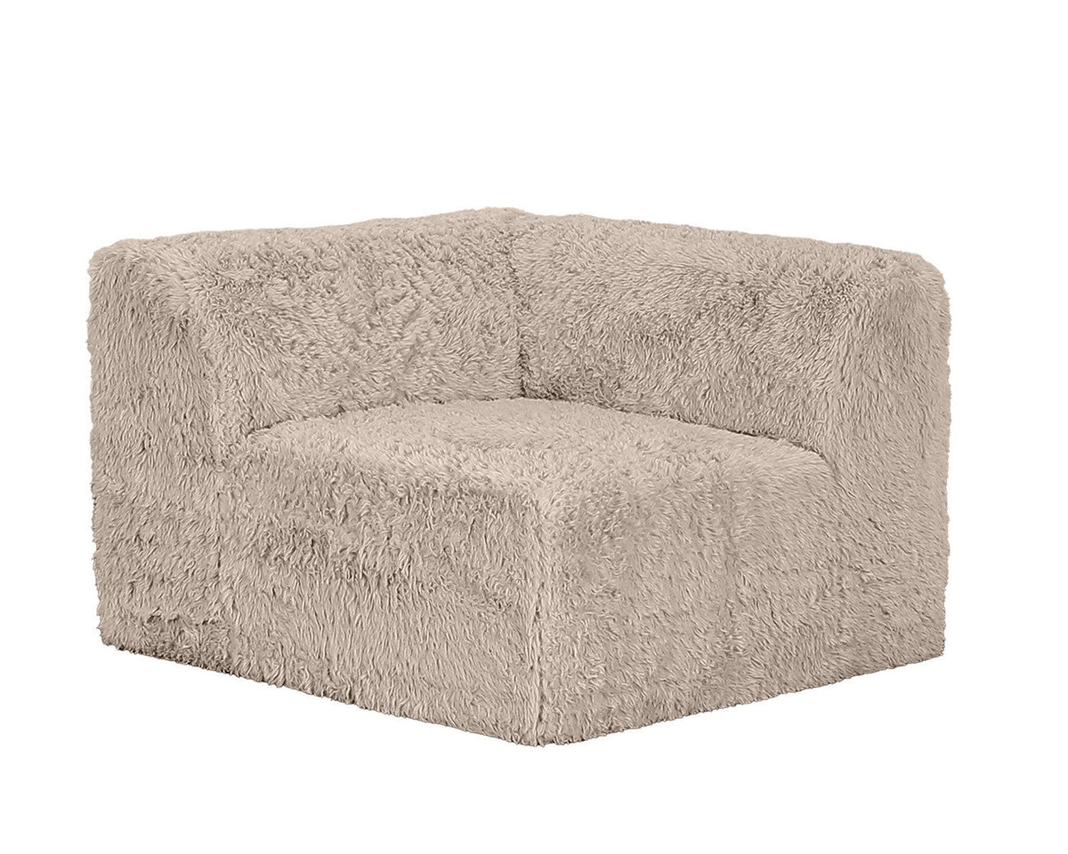 Nappi Taupe Compressed Foam Contemporary Living Room Set