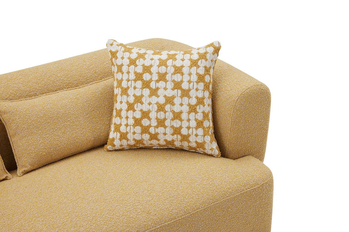 Phedra Yellow Sofa