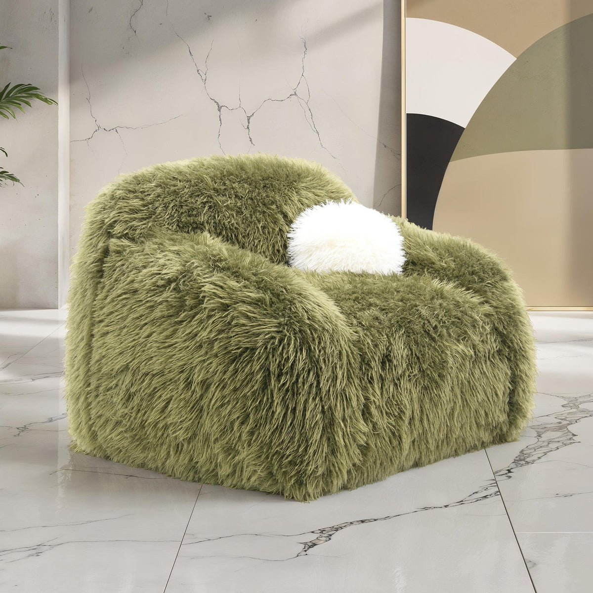 Darwen Green Swivel Chair