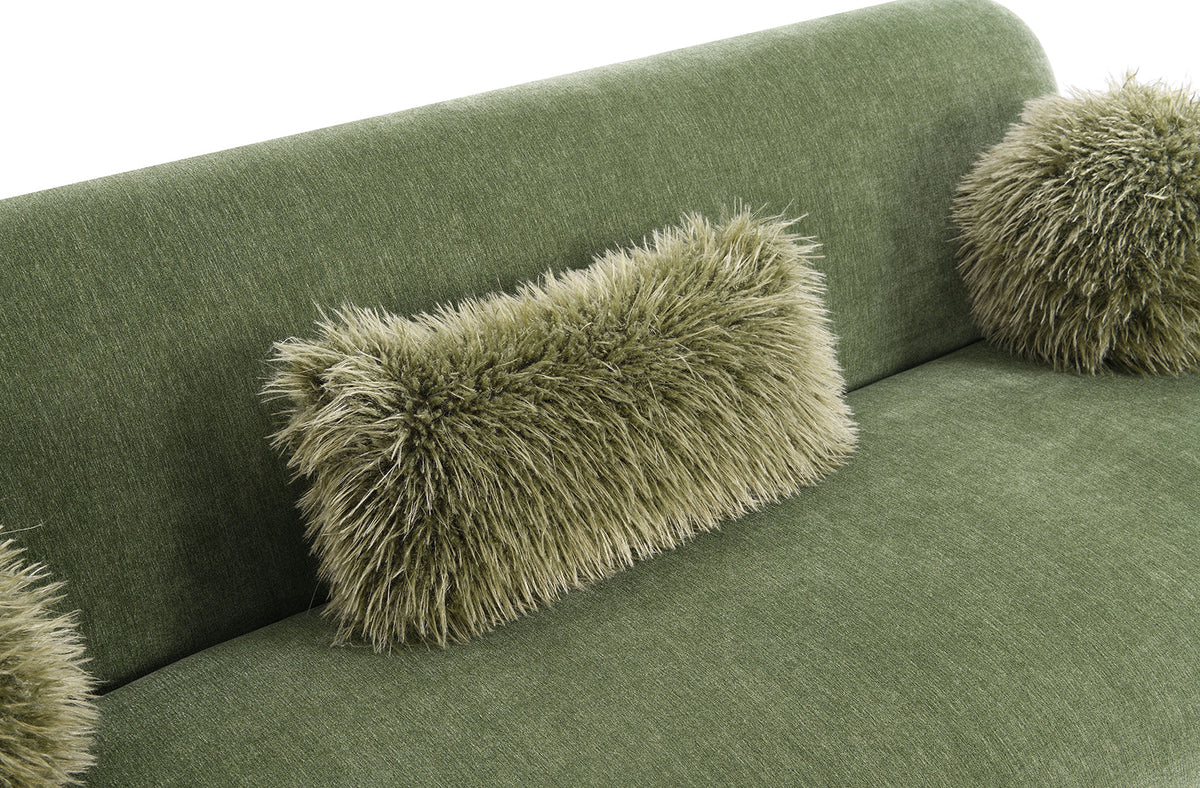 Mellone Olive Green Sofa