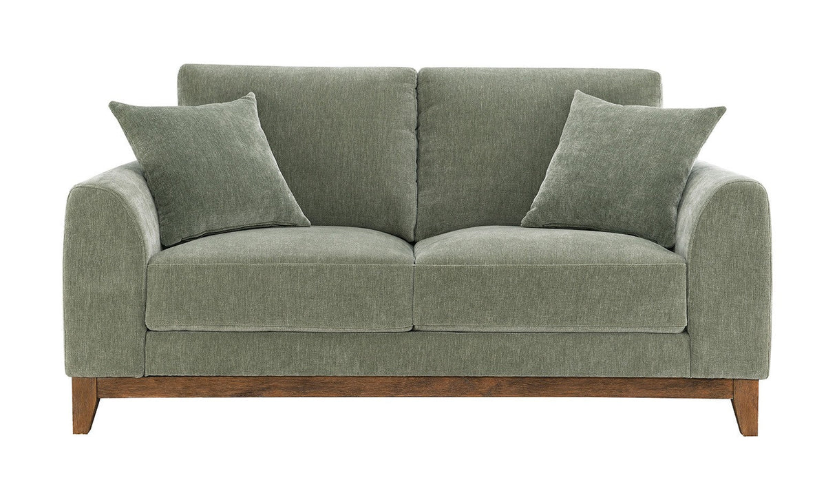 Watton Olive Green Modern Living Room Set
