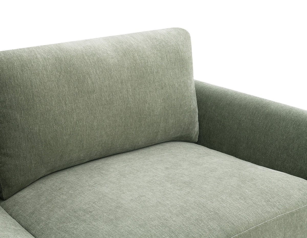 Watton Olive Green Modern Living Room Set