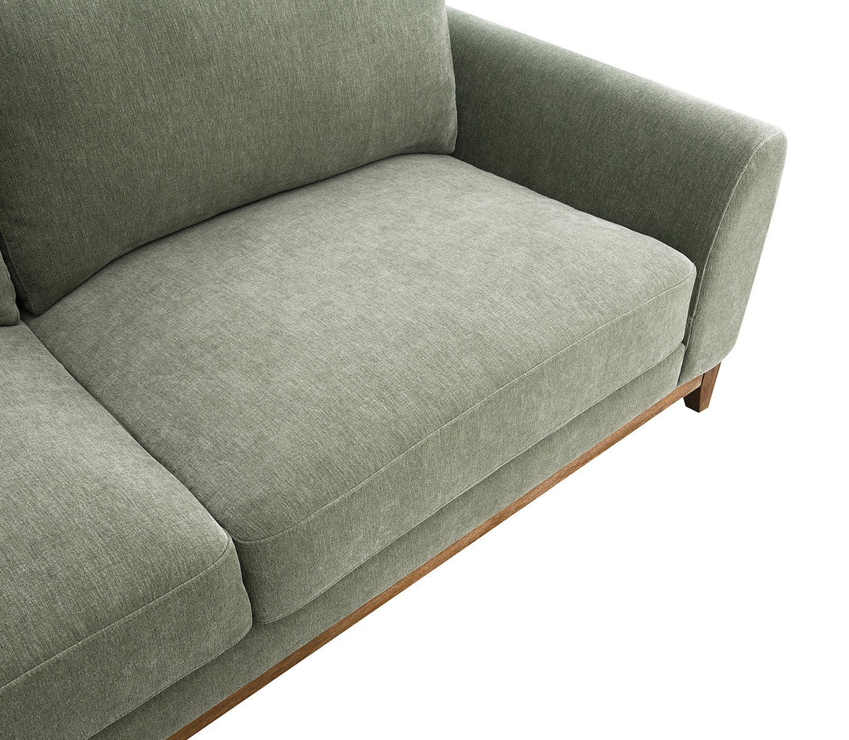 Watton Olive Green Modern Living Room Set