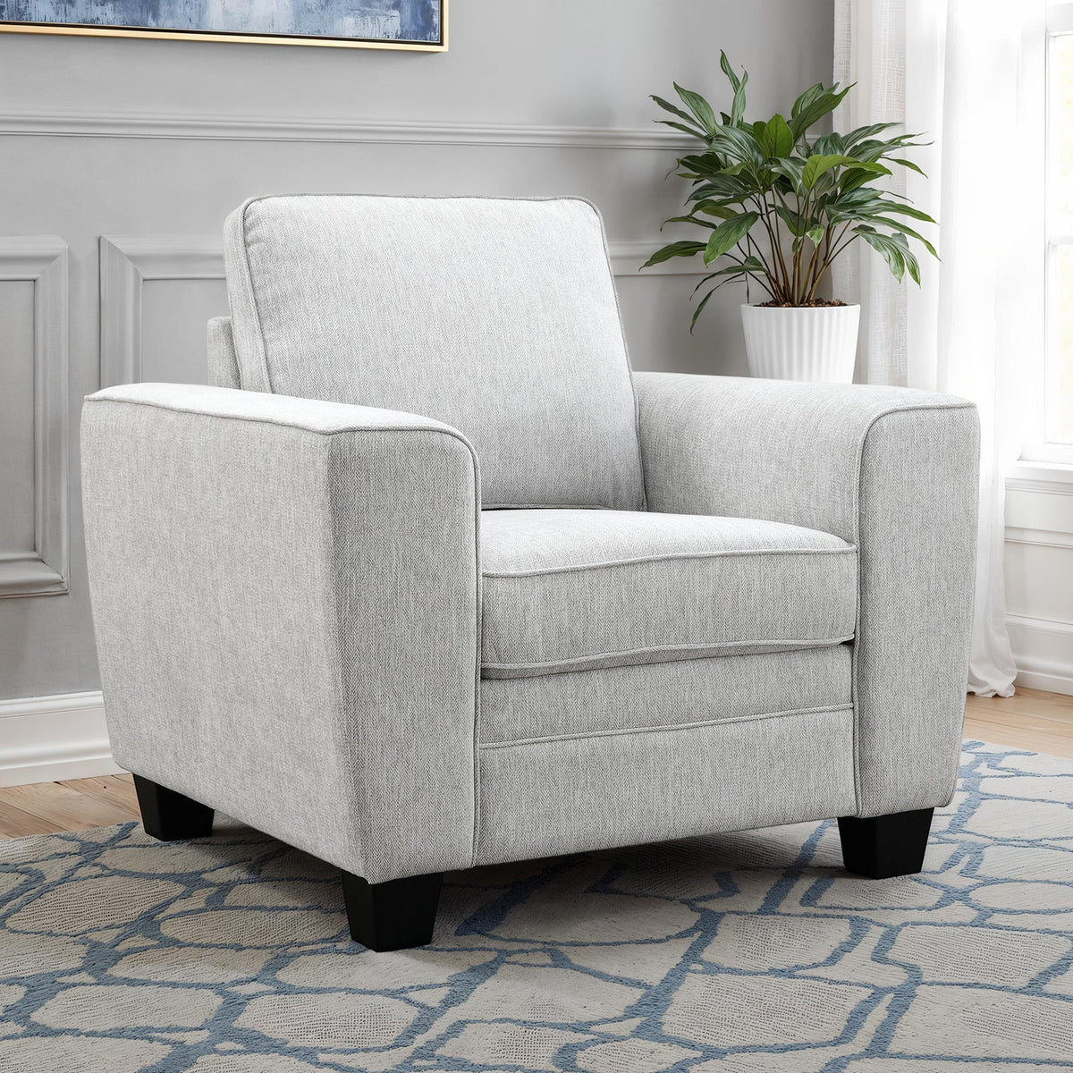 Enea Light Gray Chair