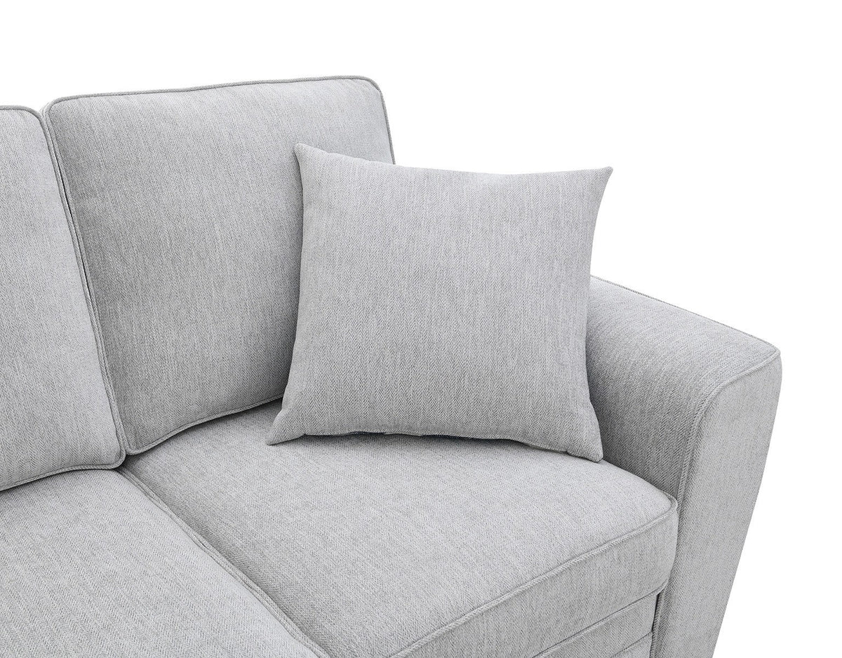 Enea Light Gray Transitional Living Room Set