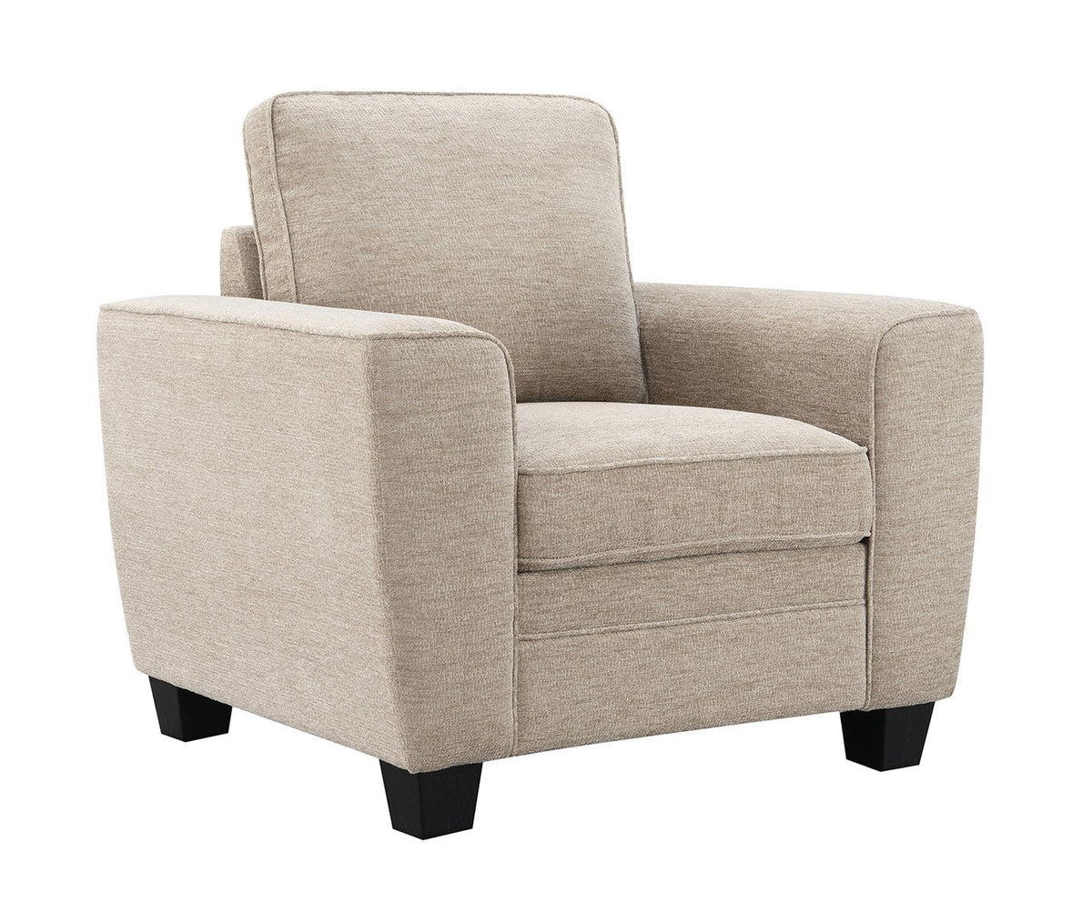 Enea Taupe Transitional Living Room Set