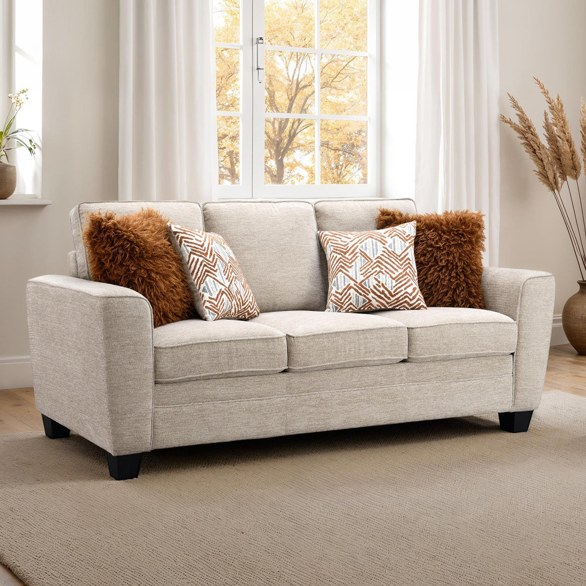 Enea Taupe Sofa