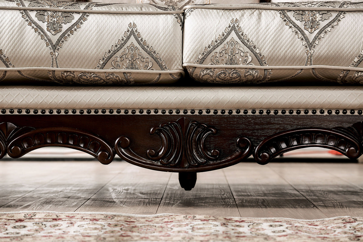 Veracruz Dark Cherry/Beige Sofa