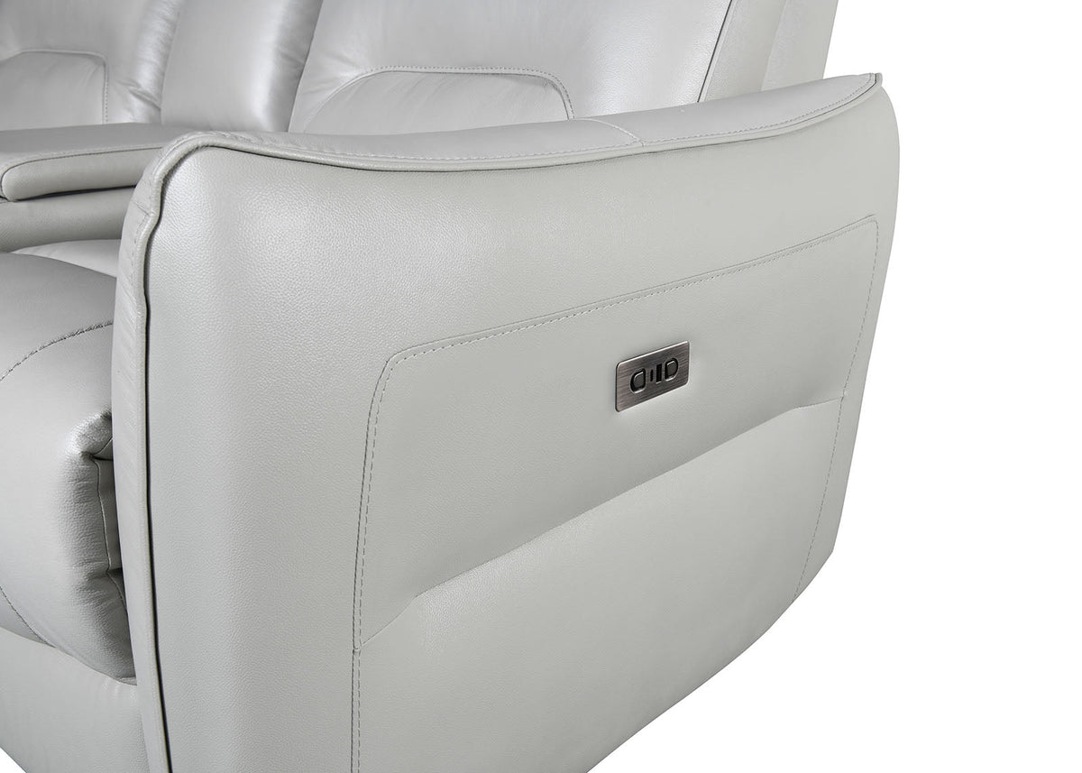 Terentius Taupe Power Sofa