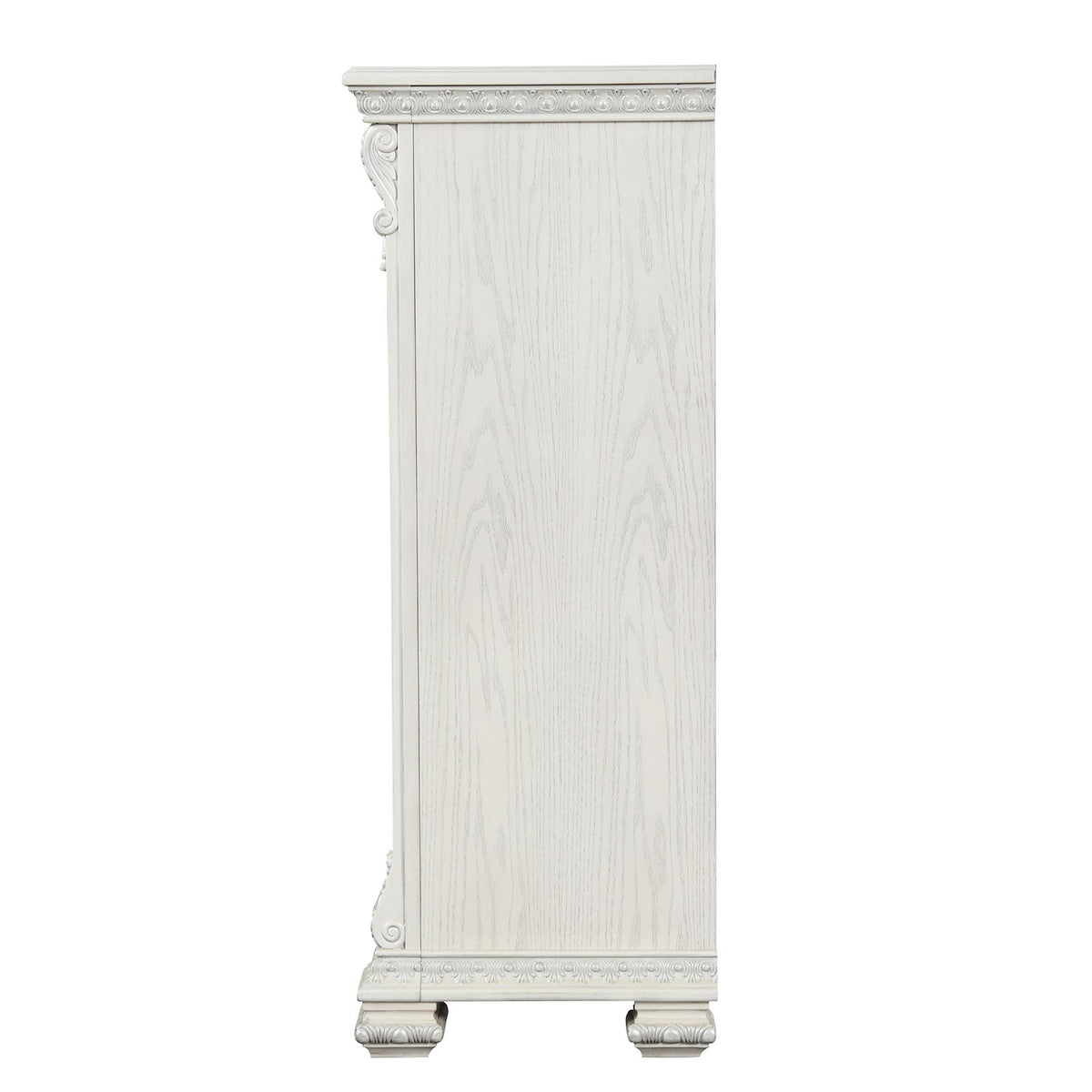 Promenade Wire Brushed White Traditional Bedroom Set