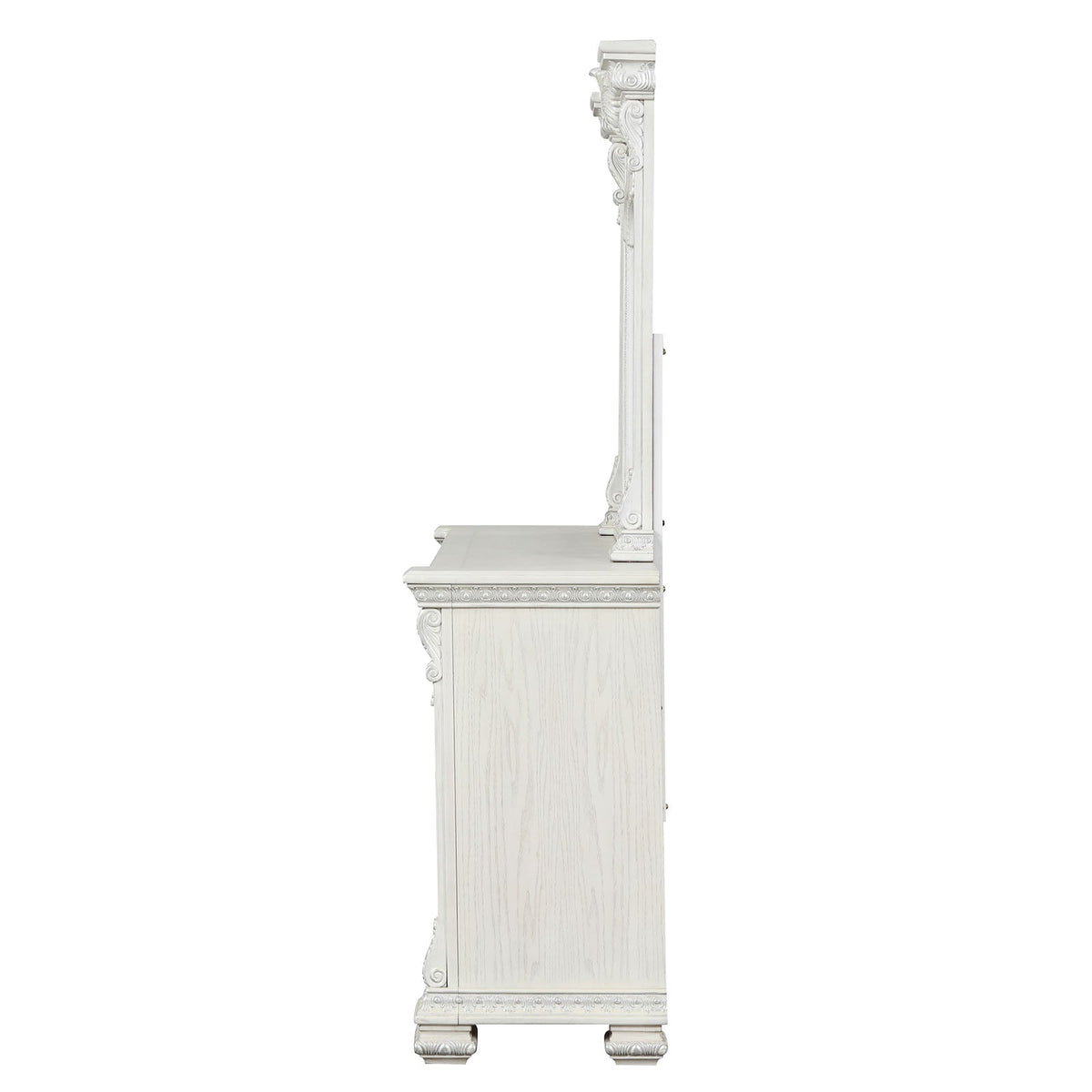 Promenade Wire Brushed White Traditional Bedroom Set