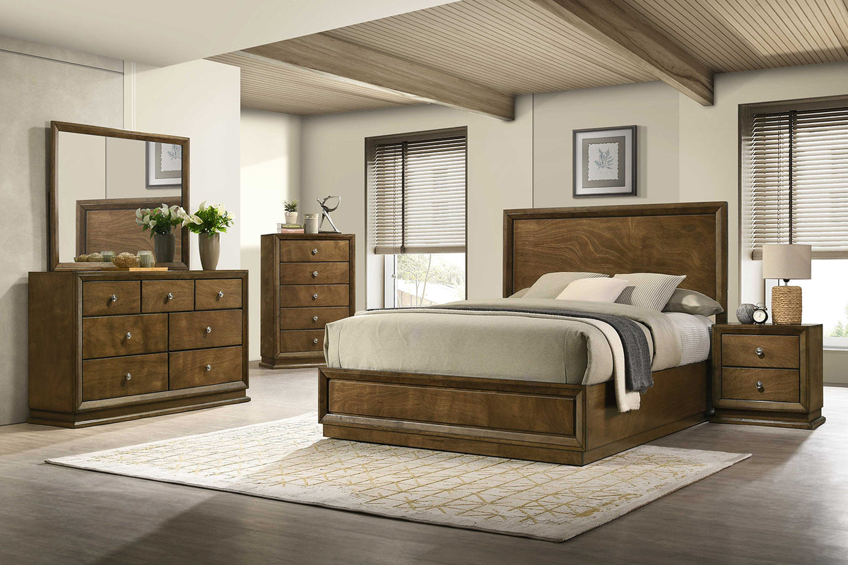 Kirkham Walnut 7-Drawer Dresser