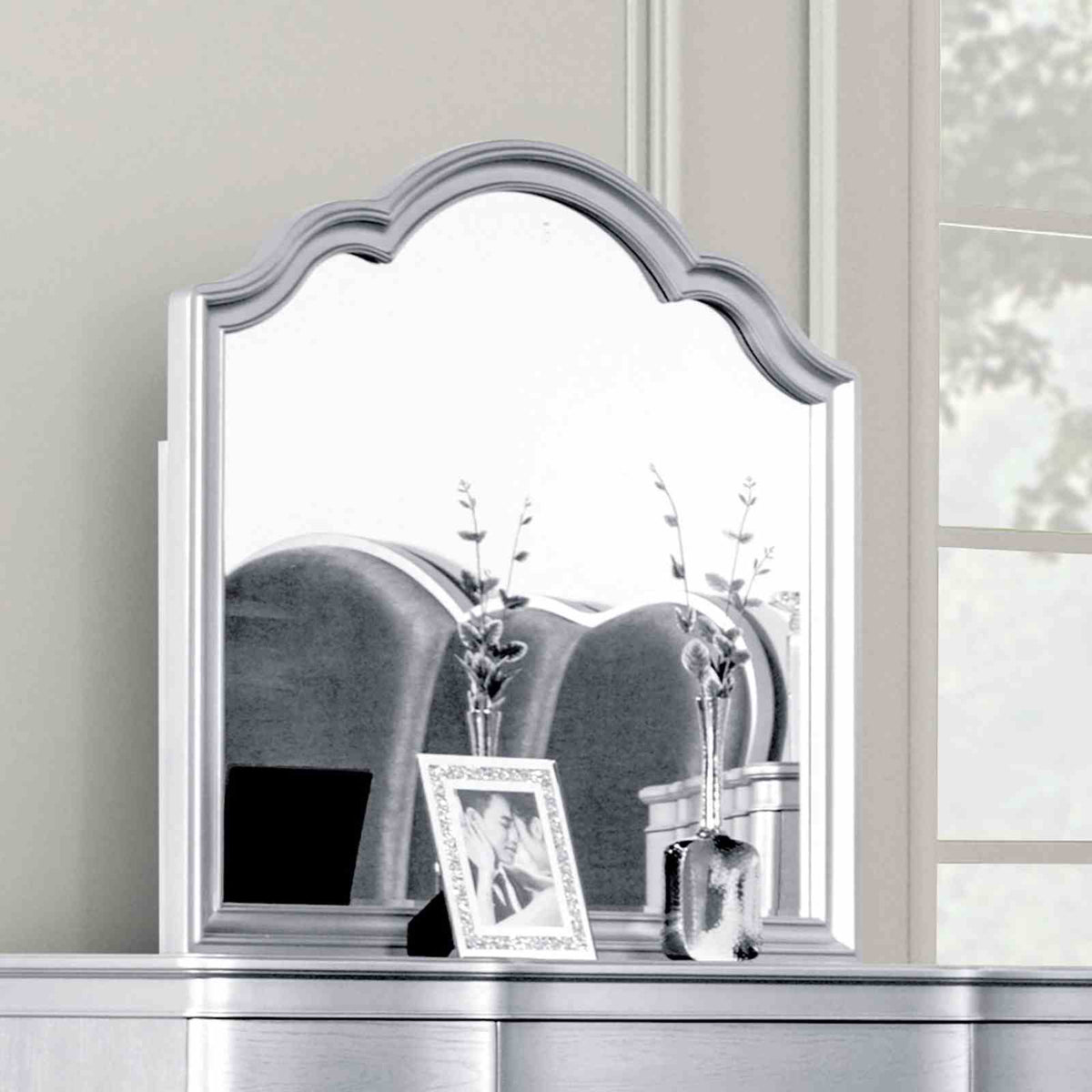 Melodi Parc Silver Glam Bedroom Set